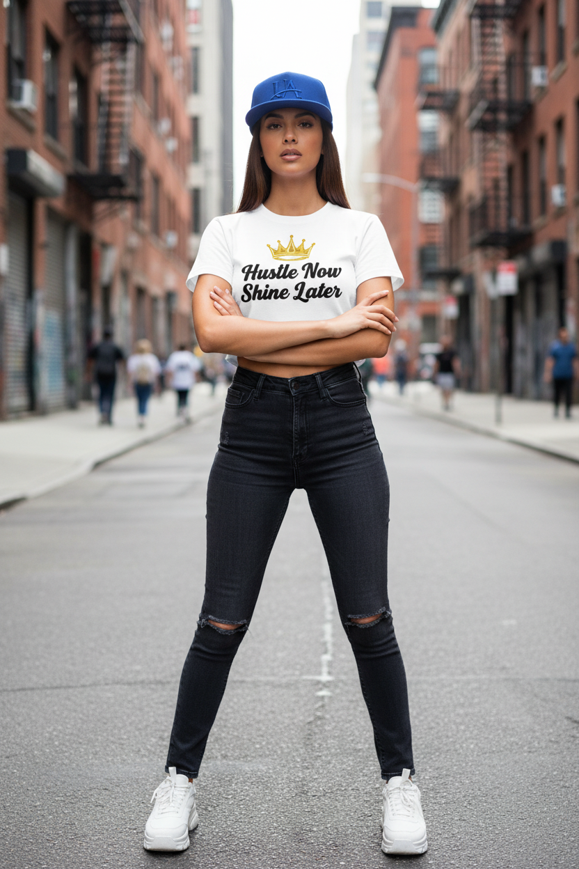Hustle Now Shine Later On Model