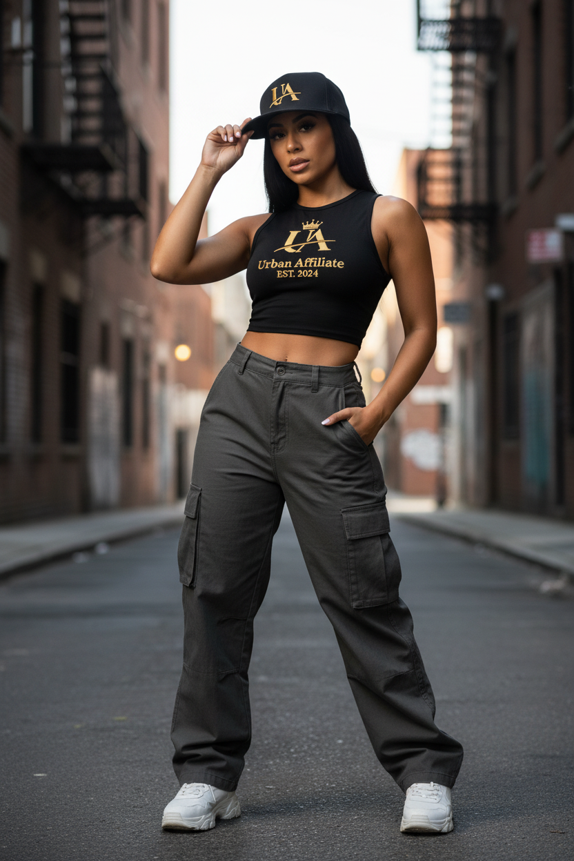 UA Logo On Model